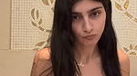 Mia Khalifa onlyfans live bath3
