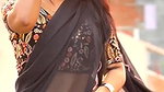 SEXY MODEL FIGURE BABE DESIRABLE LOOKS IN SAREE