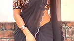 SEXY MODEL FIGURE BABE DESIRABLE LOOKS IN SAREE