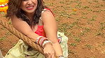 kerala gilr breasts and cleavage in kerala dress2