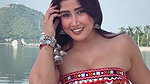RAVISHING SOFIA ANSARI SEDUCTIVE LOOKS IN OFF SHOULDER DRESS BACKLESS HQ VIDEO2