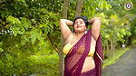 Booby pujarthi huge cleavage hot navel and armpit show photoshoot2