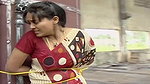 Ranjitha sexy wide navel slips in saree2