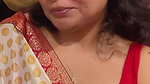 Tamil side actress hot boobs show in blouse selfie video 2