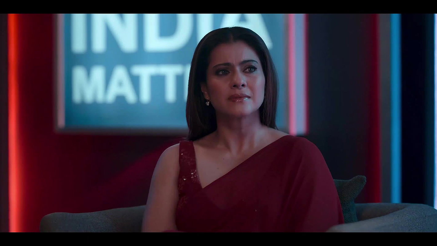 MILF Kajol Horny LipLock Big Busty Milk Tanker Boobs Exposing Cleavage-Trial S2-4K 4