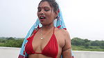 Hot pinky tiwari cleavage navel and armpit show photoshoot