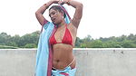 Hot pinky tiwari cleavage navel and armpit show photoshoot