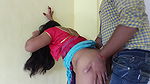 Desi Bhabhi Pocha Was Dying Then Her Boss Came and Left Her