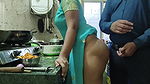 Bhabhi Was Washing Utensils in the Kitchen When I Started Fucking Her