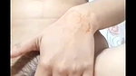 Hot sexy girl showing her big shaggy tits in bathroom Video call2