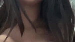 Horny Girlfriend Showing Squeezing Big Boob On Vc4