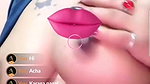 Hot Laddu Live 121 on Tango Spitting on Boobs and Pussy Show2