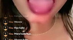 Hot Laddu Live 121 on Tango Spitting on Boobs and Pussy Show2