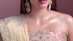 JHANVI KAPOOR CUTE IN DESI LOOKS OFF SHOULDER DRESS HQ VIDEO2