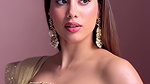 JHANVI KAPOOR CUTE IN DESI LOOKS OFF SHOULDER DRESS HQ VIDEO2
