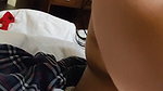 Sexy Chubby Girlfriend Giving Blowjob And Putting Condom On Dick3