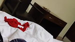 Sexy Chubby Girlfriend Giving Blowjob And Putting Condom On Dick3
