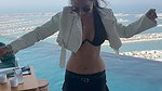 SLUTTY SEDUCTRESS NIA SHARMA FAPWORTHY SEXY CHICK IN BRA AND MINI SKIRT UUFFF2
