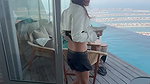 SLUTTY SEDUCTRESS NIA SHARMA FAPWORTHY SEXY CHICK IN BRA AND MINI SKIRT UUFFF2