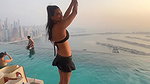 SLUTTY SEDUCTRESS NIA SHARMA FAPWORTHY SEXY CHICK IN BRA AND MINI SKIRT UUFFF4