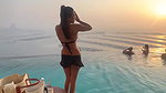 SLUTTY SEDUCTRESS NIA SHARMA FAPWORTHY SEXY CHICK IN BRA AND MINI SKIRT UUFFF4