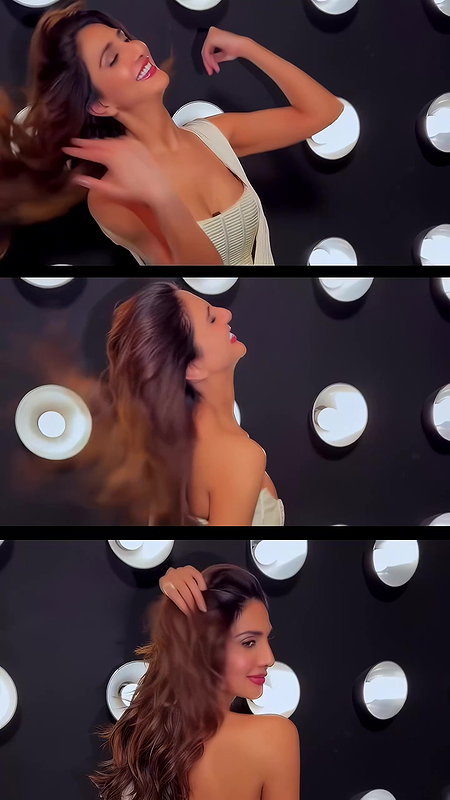 VAANI KAPOOR STUNNING DIVA FLAWLESS CLEAVAGE SHOOT HQ VIDEO 2
