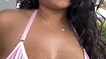 Famous zara khan showing boobs in bikni 2