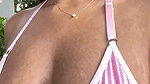 Famous zara khan showing boobs in bikni 2