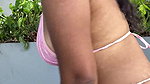 Famous zara khan showing boobs in bikni 2