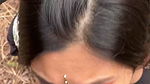 The Indian vixen Bengali vixen outdoor blowjob 2