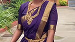 Cute girl saree wearing video 2