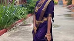 Cute girl saree wearing video 2