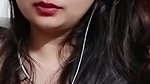 Chubby Bangla Babe Churel Boobs Out on Chamet Live2