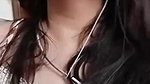 Chubby Bangla Babe Churel Boobs Out on Chamet Live2