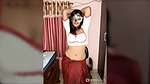 Horny Gril seduction stripping her saree an blouse showing highly seductive body