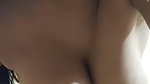 Hot babe showing her big tits to seduce