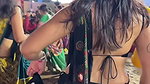 NAUGHTY TEMPTRESS SOFIA ANSARI SEDUCTIVE BACKLESS AT GARBA NIGHTS HQ VIDEO 2