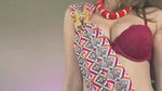 DESI BABE TEMPTING INFLUENCER SEXY IN BRA BLOUSE SAREE TEASE 2