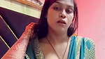 DESI BEAUTY KAJAL FASCINATING TEASE TOPLESS WITH JUST A DUPPATA UUFFF 2