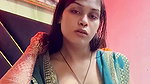 DESI BEAUTY KAJAL FASCINATING TEASE TOPLESS WITH JUST A DUPPATA UUFFF 2