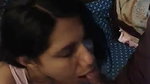 Rich wife taking two dick in mouth 2