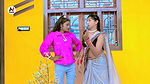 An Unknown babe hot song Saree removed, Navel caressed 2