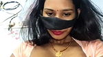 Roohi milking from boobs with face mask2