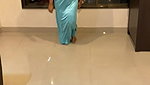 Indian best MILF Karishma Blue Nighty Nude Tease OF Content 2