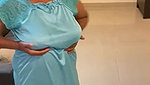 Indian best MILF Karishma Blue Nighty Nude Tease OF Content 2