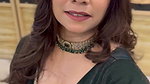 abhaya hiranami huge breasts in green costume2