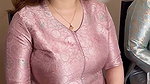 aimy rosmy hige breasts in tight pink dress2