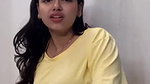 cute girl sexy navel in yellow tshirt2