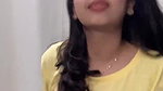 cute girl sexy navel in yellow tshirt2