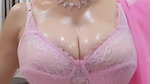 Insta influencer Queen in pink attire showing hot moves 2